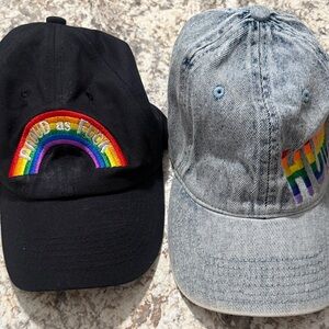 Black and Denim Pride Hats